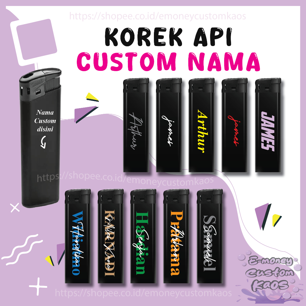 CUSTOM KOREK API MAGNET MANCIS CRICKET LIGHTER SOUVENIR CUSTOM KOREKAPI DESIGN NAMA