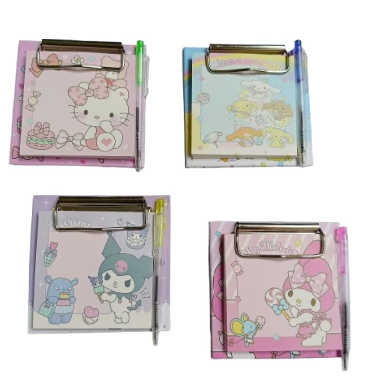 

Notes SANRIO /BUKU MEMO Melody / Buku spiral Mini Sanrio/ Notes Character Kuromi / Cinnamorol note book