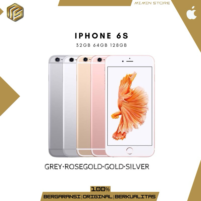 iPhone 6s 128GB/64GB/32GB/16GB Fullset second normal mulus 100% original