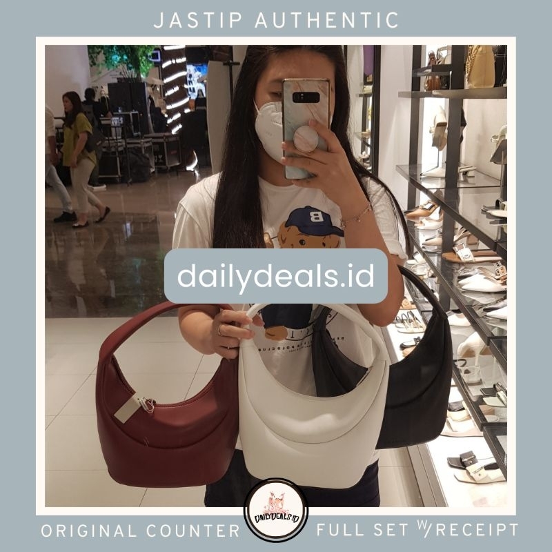#2-40782234 Elongated Curved - Jast[p] CK ORIGINAL COUNTER HOBO BAG TAS STORE AUTHENTIC ASLI MALL ST