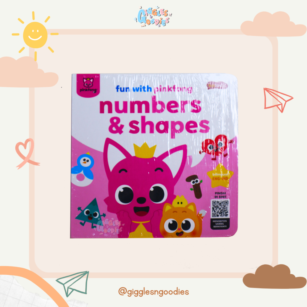 PINKFONG Numbers & Shapes Book Baby Shark
