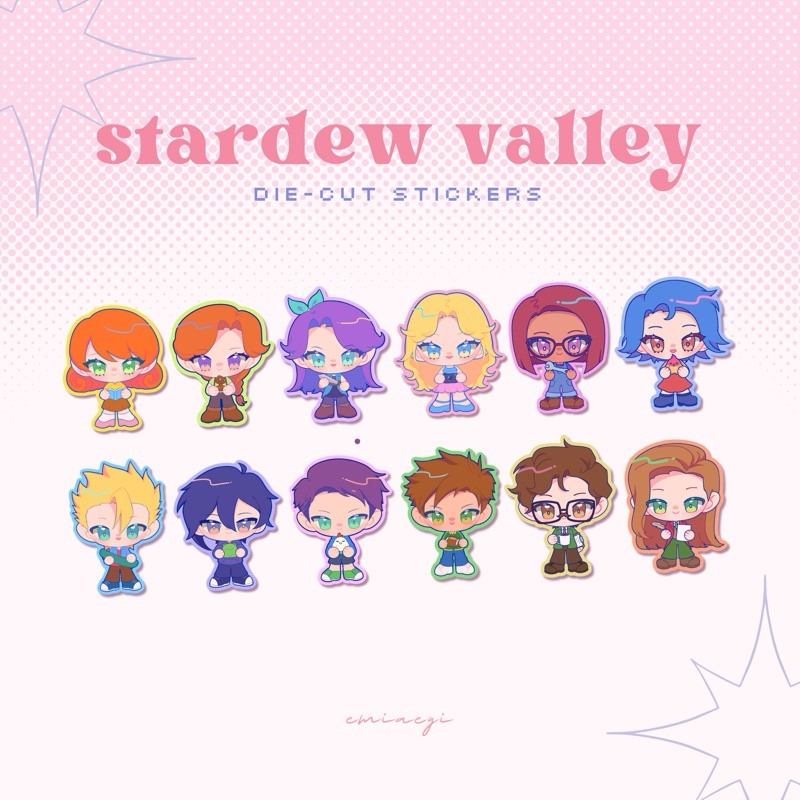 

[emiaegi] Stardew Valley Die Cut Stickers