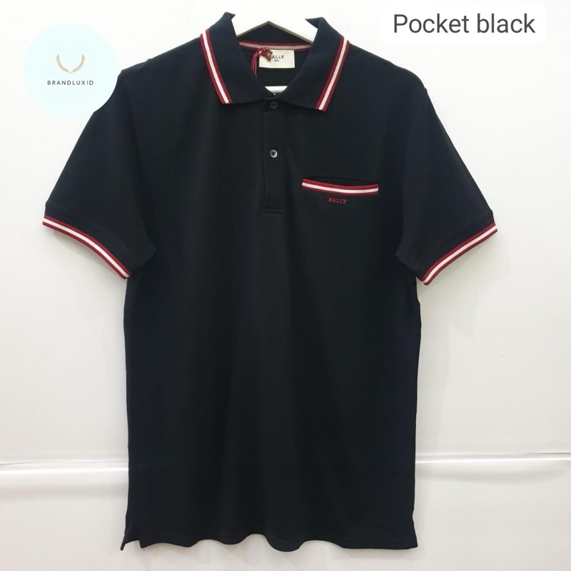 Bally pocket polo shirt