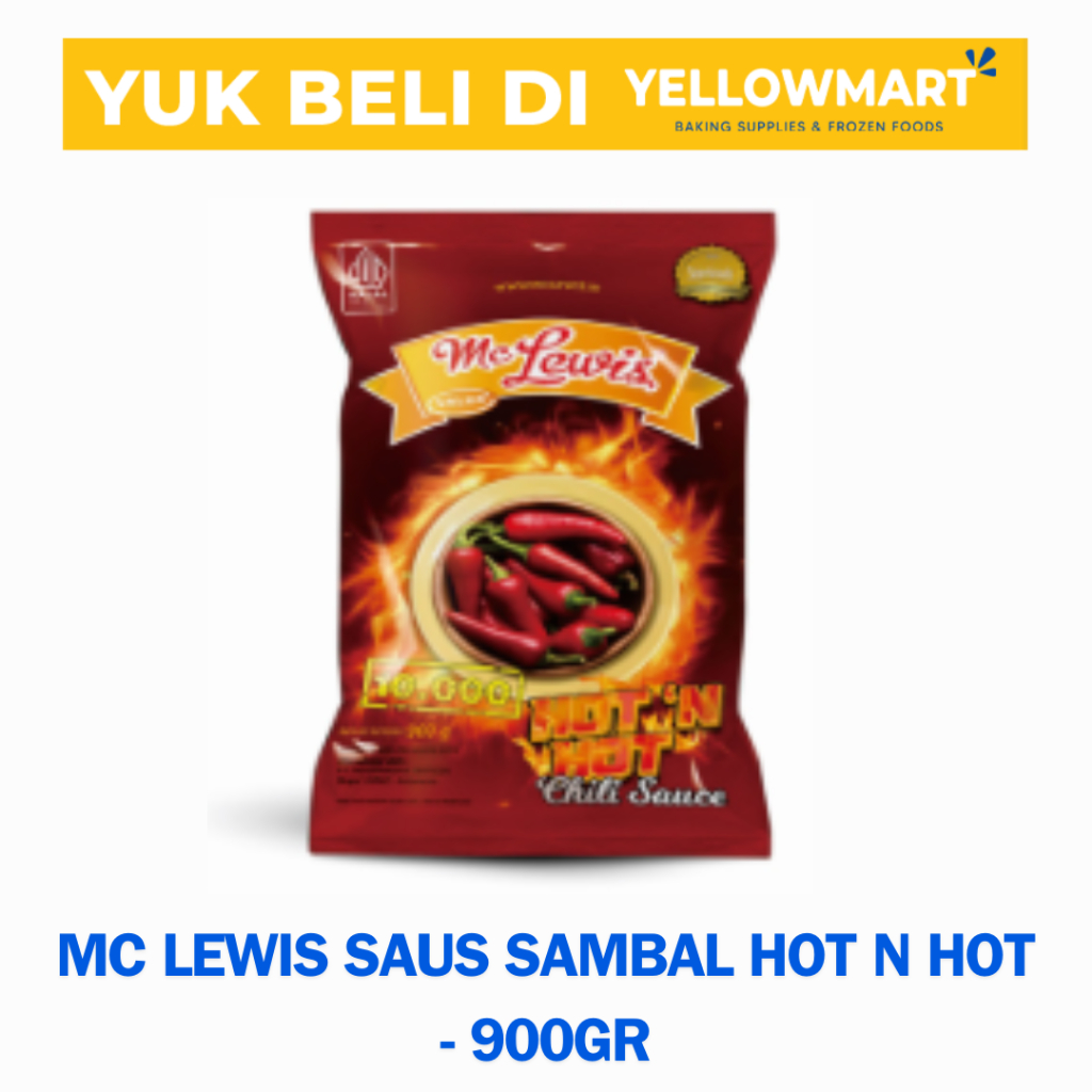 

MC Lewis Hot N' Hot Saus Sambal - 900GR