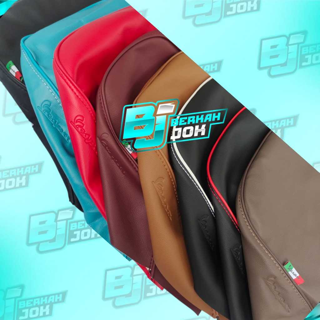 Sarung Jok VESPA MODEL CAFERACER CLASIC PREMIUM bahan empuk #PRIMAVERA #SPRINT #LX