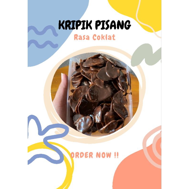 

Kripik Pisang Coklat