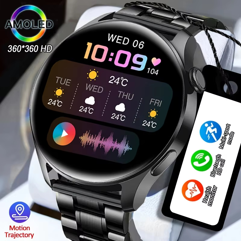 LIGE SmartWatch Pria Layar Sentuh Penuh Olahraga Watch IP67 Tahan Air Smart Gelang Untuk Android Ios