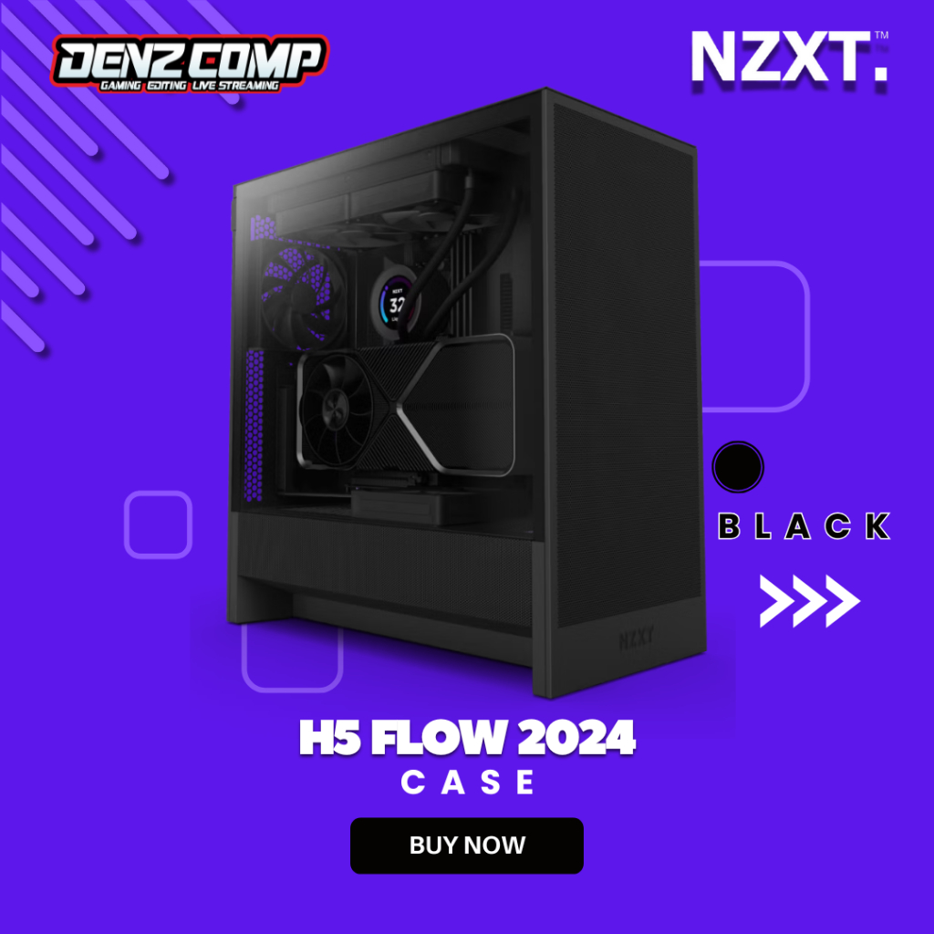 NZXT H5 Flow 2024 - ATX PC Case
