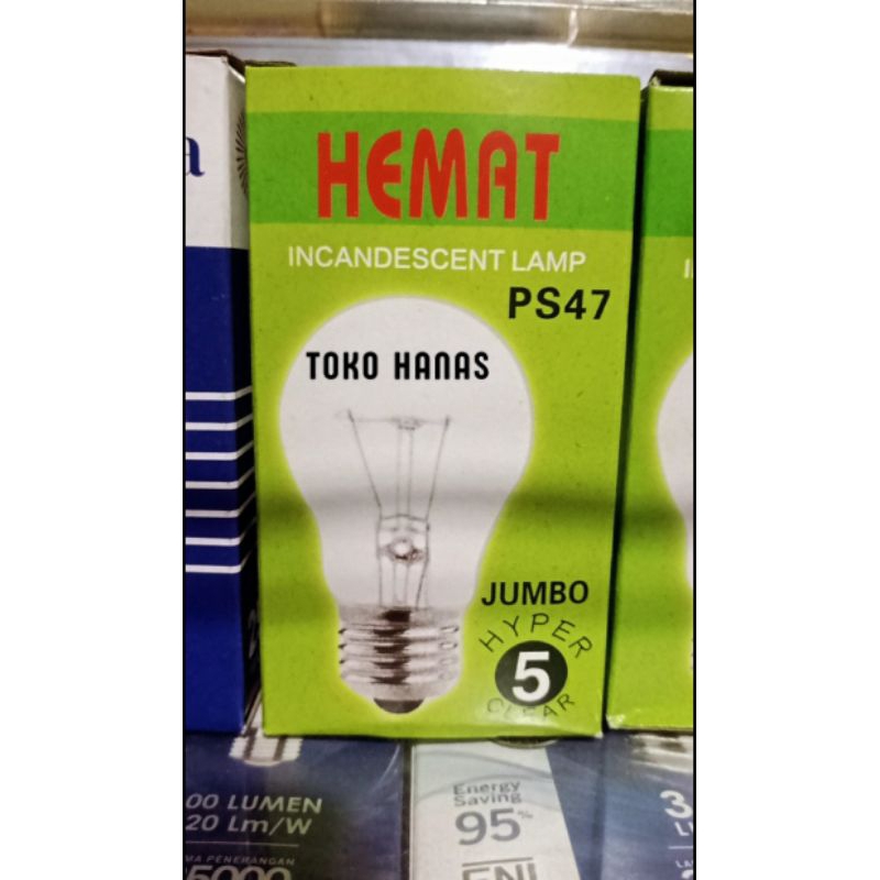 Lampu pijar 5watt hemat hyper clear