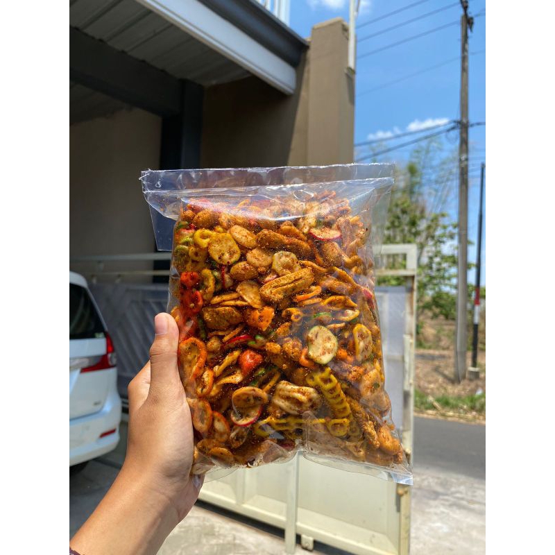 

[1KG] SEBLAK CAMPUR MIX SEBLAK CIKRUH PEDAS DAUN JERUK