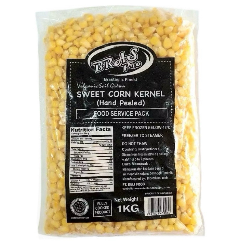 

Braspro Sweet Corn Kernel Jagung Manis Pipil 1kg