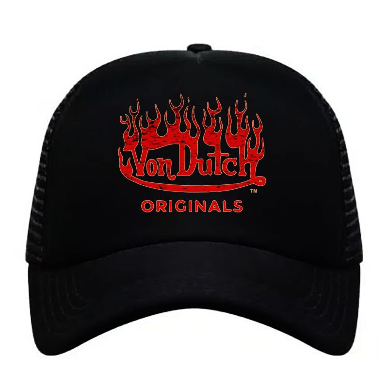 Von Dutch Hat Baseball Version 022 - Topi Jaring Model Baseball Pria Wanita/Topi Von Dutch