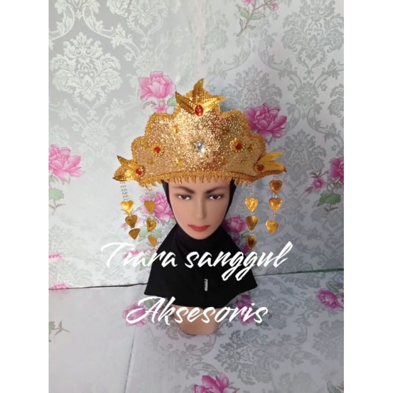 MAHKOTA PALEMBANG/MAHKOTA ADAT/AKSESORIS PALEMBANG/PILIS PALEMBANG