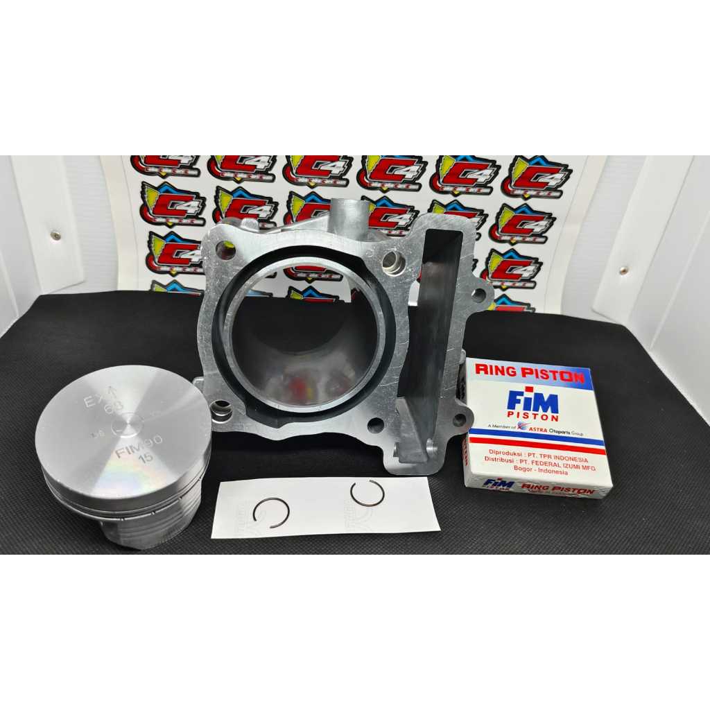 Blok Bore Up 68 mm Satria fu fi or gsx 150r Liner cnc Presisi