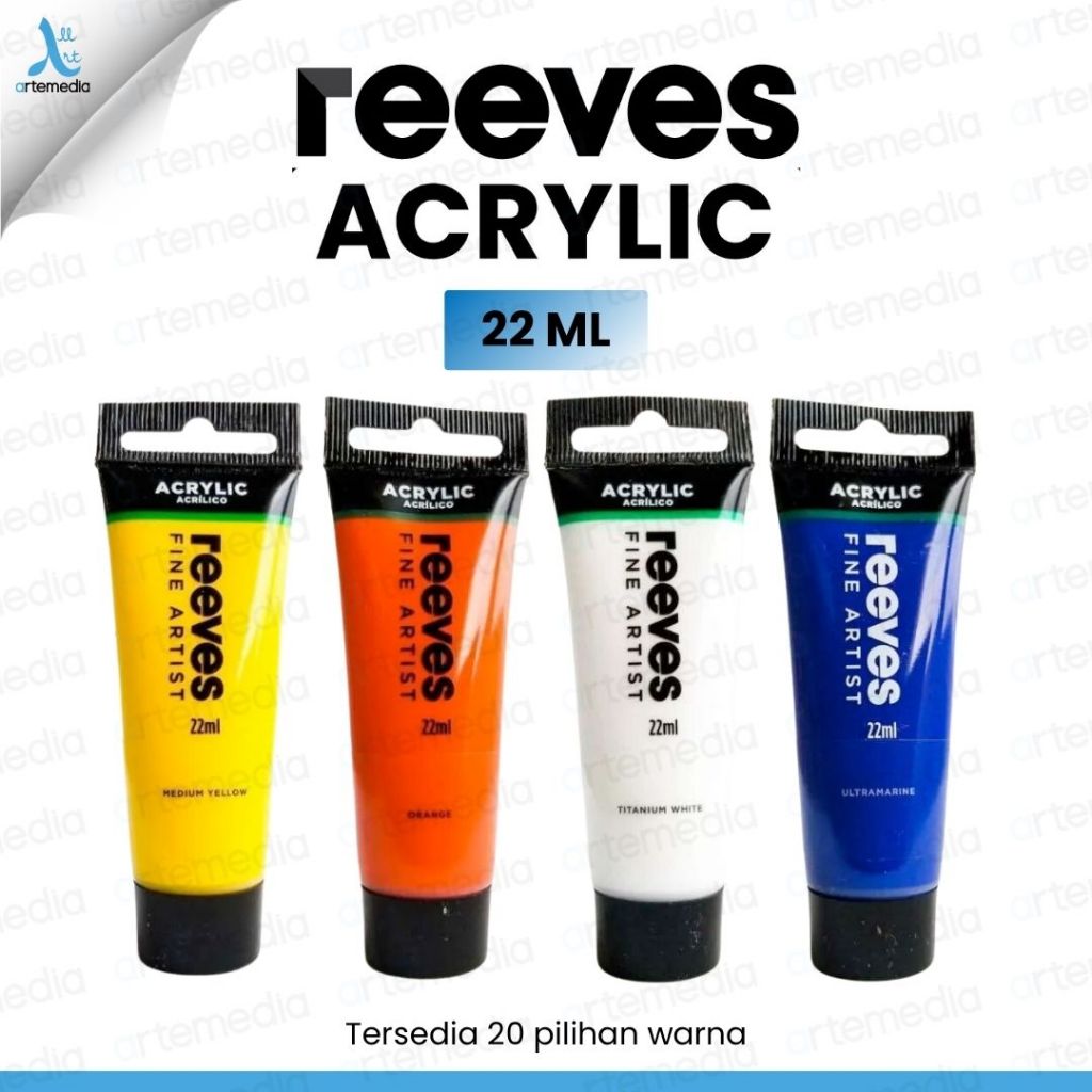 

Reeves Artists 22ml Acrylic Color Paint