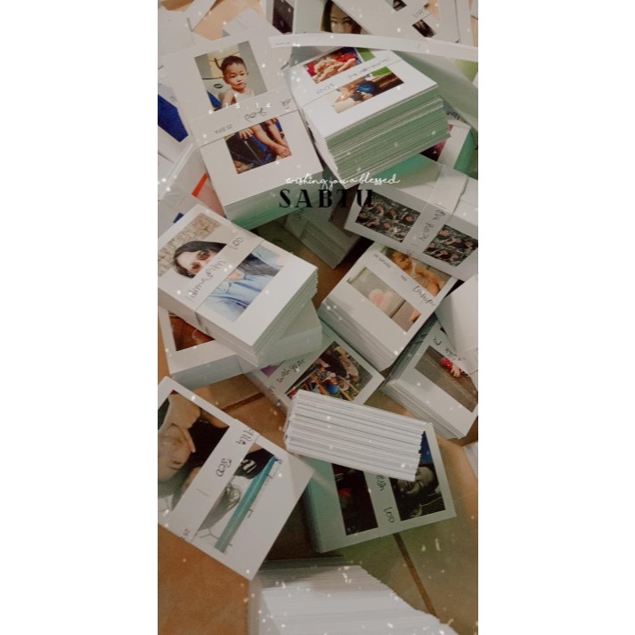 CETAK PAKET 100 FOTO POLAROID TERKEREN COD BISA