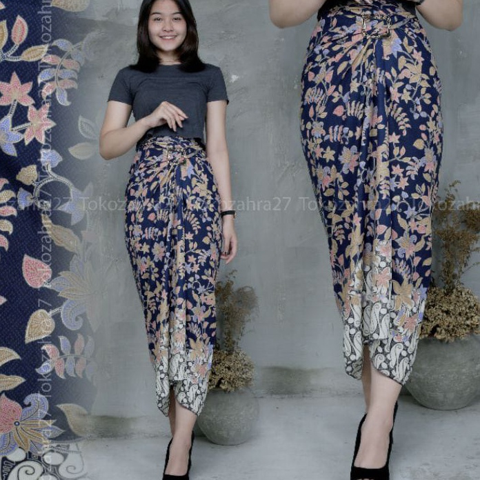 KF7 rok lilit bawahan kebaya rok lilit bawahan batik Rok Bawahan Kebaya Mewah Kondangan Rok Lilit ba