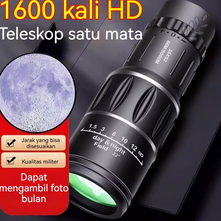 Best Seller Teleskop Lensa Zoom HP Monokular Teropong Jarak Jauh Peralatan Focus