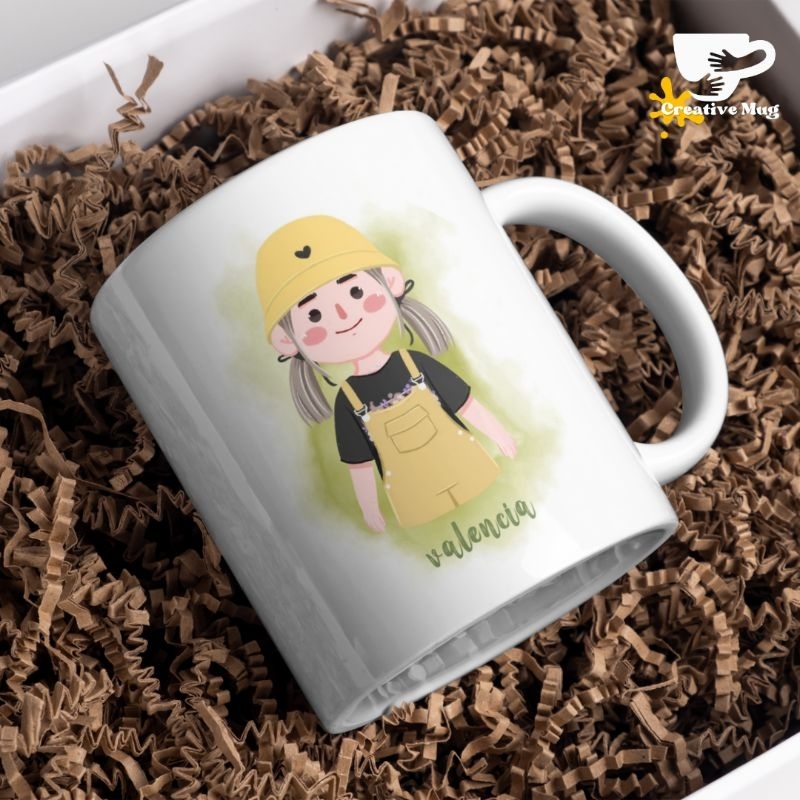 MUG CUSTOM / MUG KERAMIK ESTETIK / MUG HAMPERS ULANG TAHUN / HAMPERS WISUDA / MUG SOUVENIR / SOUVENI