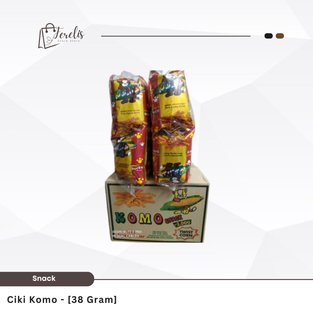 

Komo Jagung Bakar - [1 Pack isi 10 Pcs]