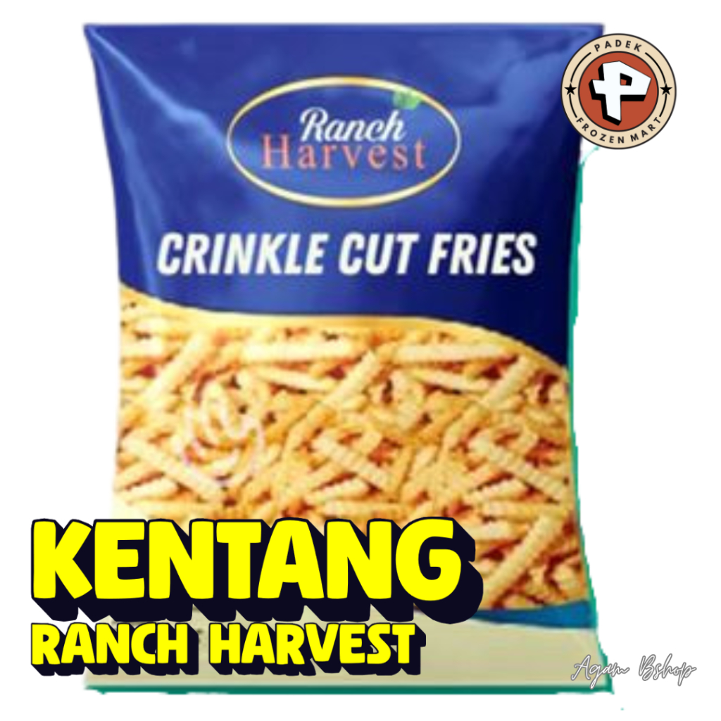 

Ranch Harvest Kentang [1000 Gram] / Padek Frozen Mart
