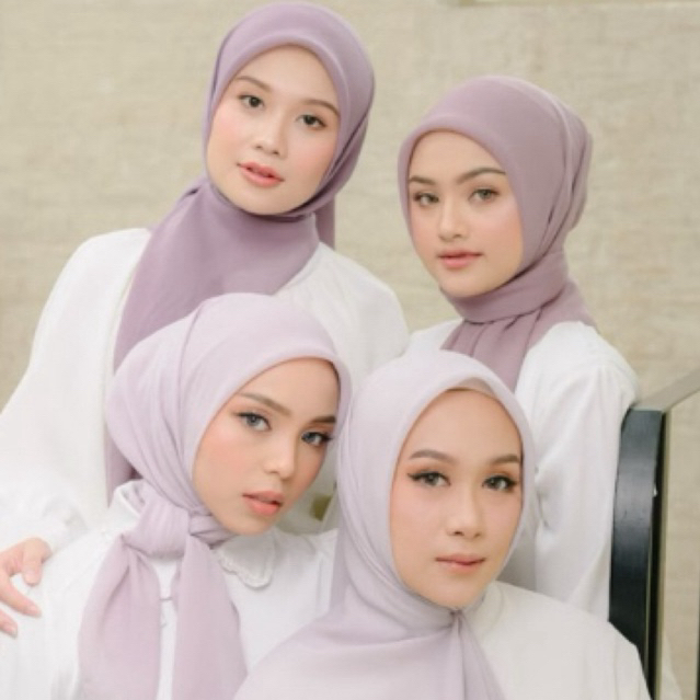 SEGIEMPAT PARIS KATUN ELZATTA POLOS KERUDUNG
