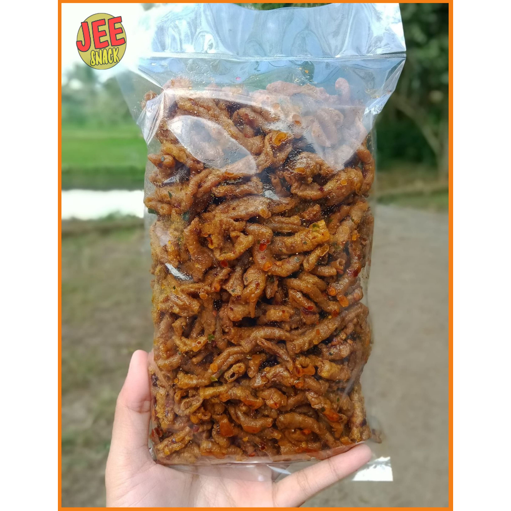 

Keripik Usus Pedas Daun Jeruk 1 Kg