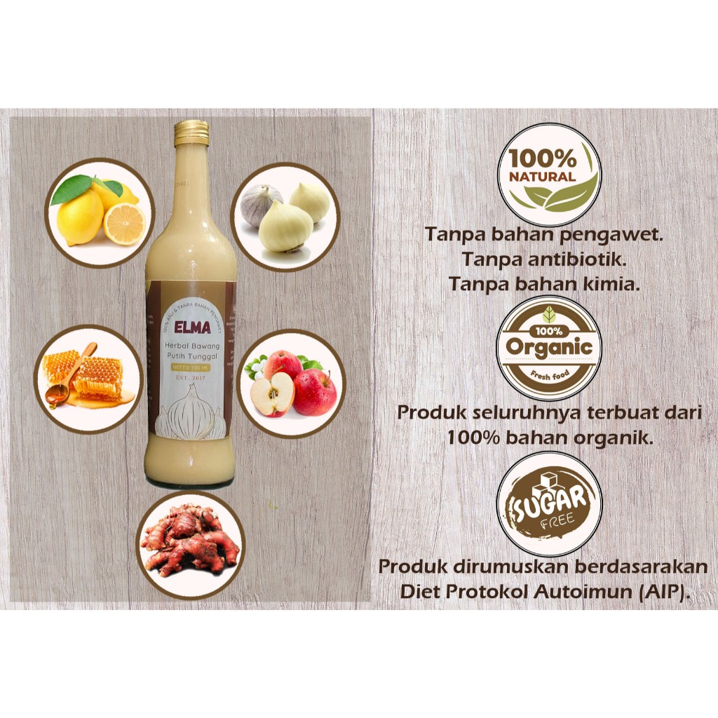 

ELMA HERBAL | Healthy Juice Bawang Putih Tunggal