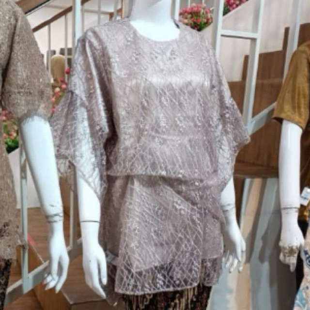 Atasan kebaya premium indah bordir