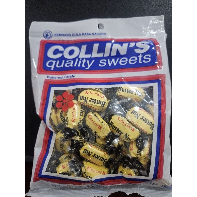 

Permen Jadul Collin Collins Kacang Butternut butter Nut Collins Permen Kacang Peanut Candy