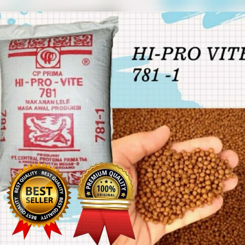 pelet ikan 781-1 1Kg pakan ikan 781-1 pelet lele pelet nila gurame