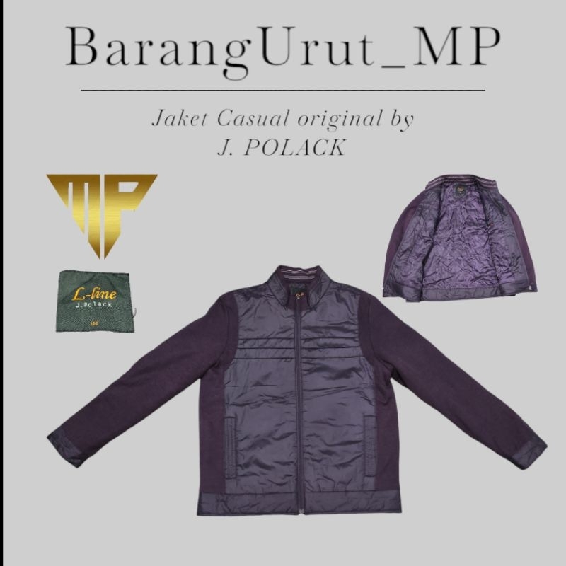 Jaket Casual Hybrid brand J.Polack Original Second
