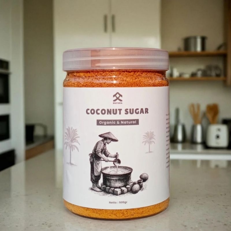 

Coconut Sugar Gula Kelapa Bubuk Organik Sehat Alami 500gr