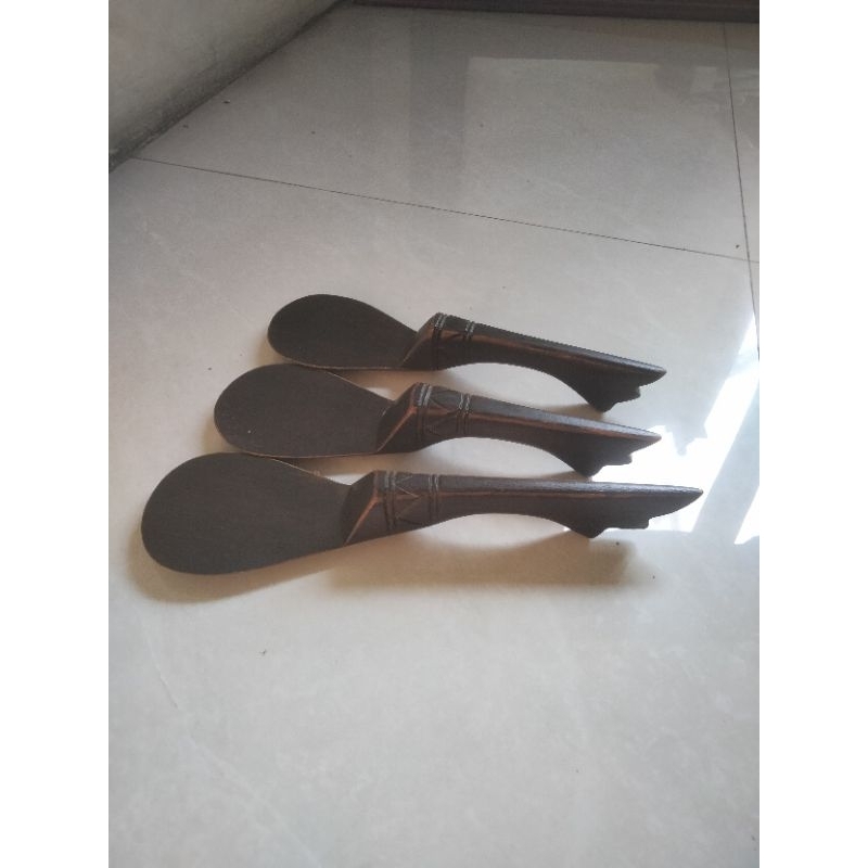 centong kayu jati tua antik bekas pakai