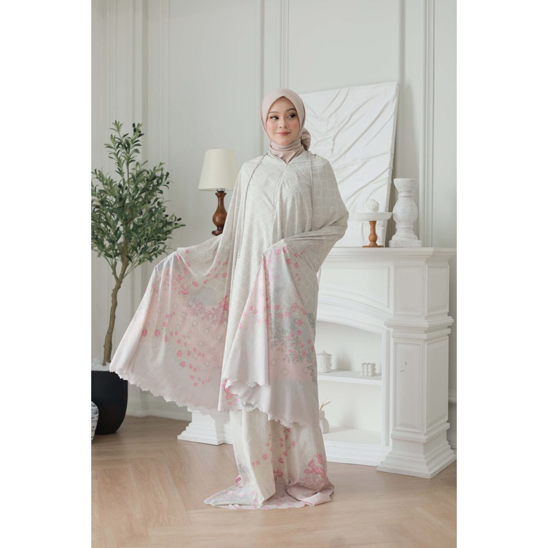 (Part 2) Atelier Nattaya Kaniyah Series | Mukena Traveling mini pouch premium solite premium 2 in 1 