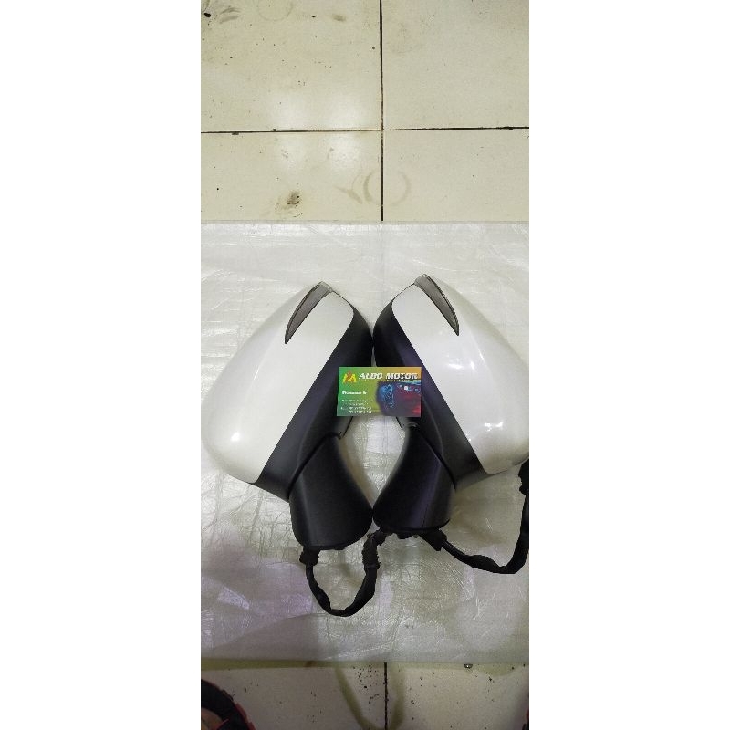 Spion Mazda Cx5 2015 2016 2017 sepasang putih Sensor BSM