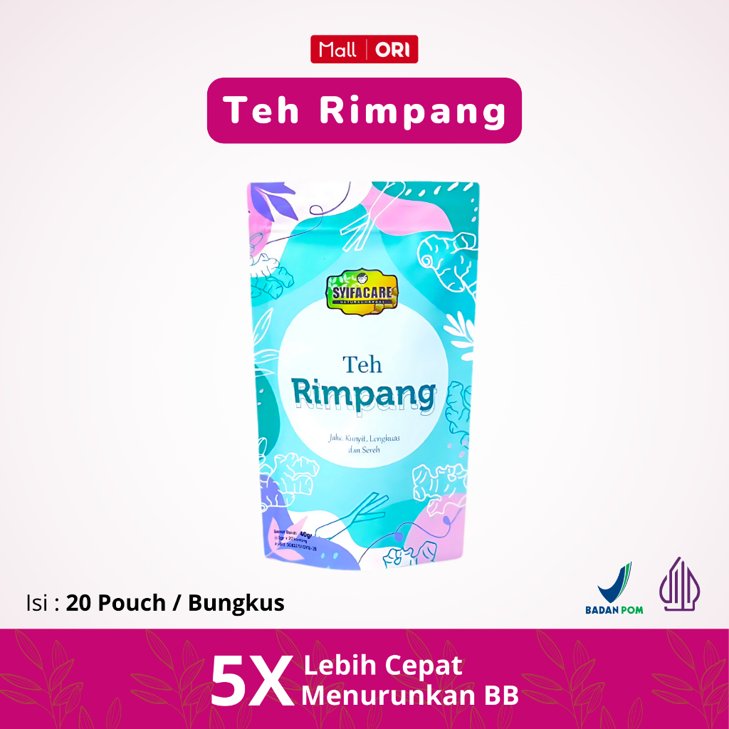 

TEH RIMPANG SYIFACARE Celup Ramuan Herbal Alami Tanpa Bahan Pengawet Original