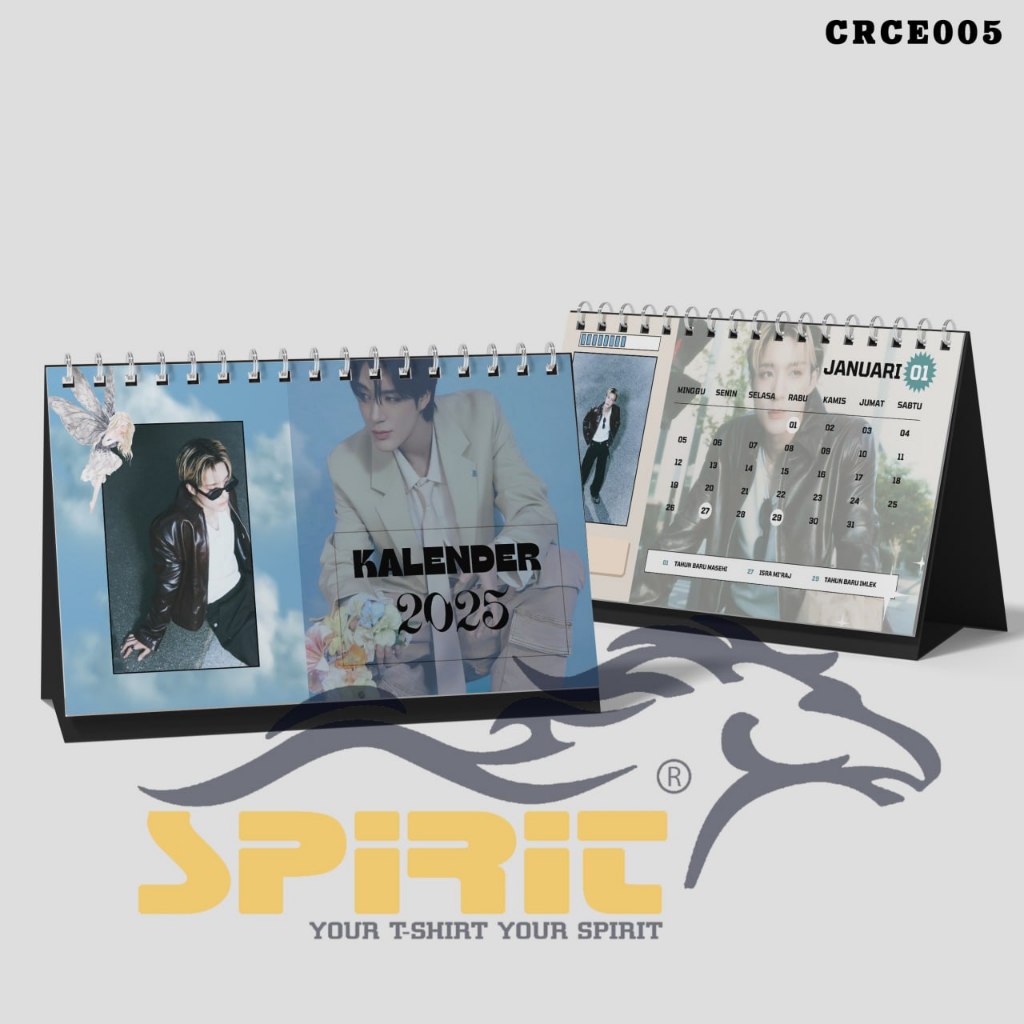 

Kalender Meja Duduk Tahun 2025 NCT Dream/Kalender Jeno NCT 2025 Aestetik