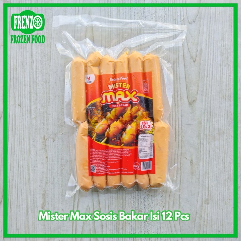 

Mister Max Sosis Bakar Isi 12 Pcs