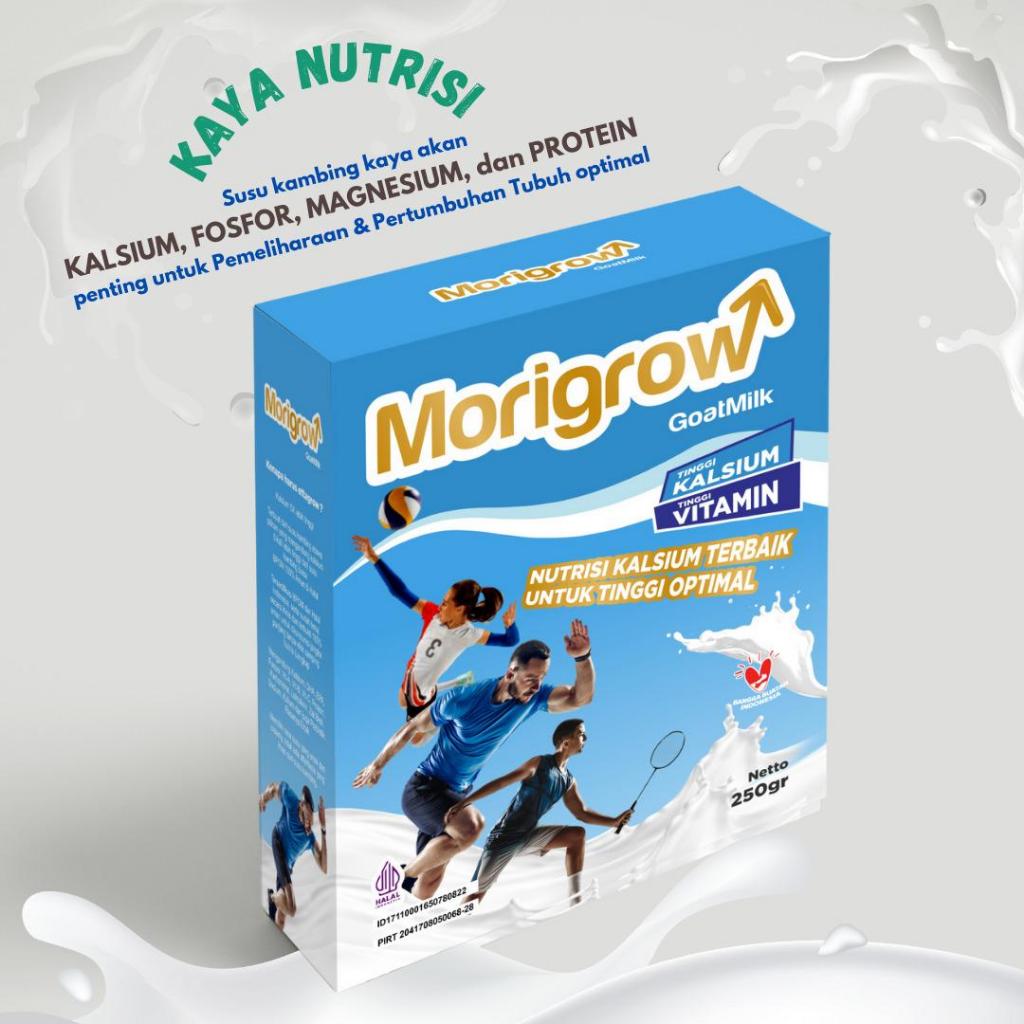 

MORIGROW Goat Milk Susu Kambing Etawa Penambah Tinggi Badan Susu Bubuk