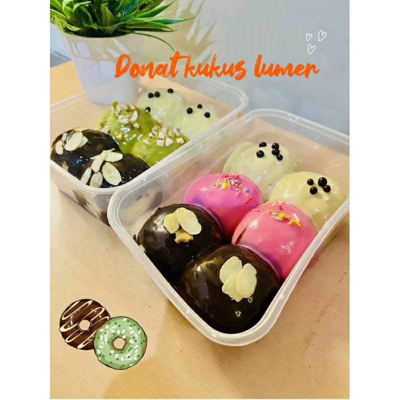 

donat lumer isi 6 dan isi 2