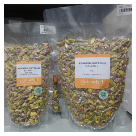 

Club Sehat - Roasted Pistachio (NoShell) Tanpa Kulit Pistachio Panggang 1Kg