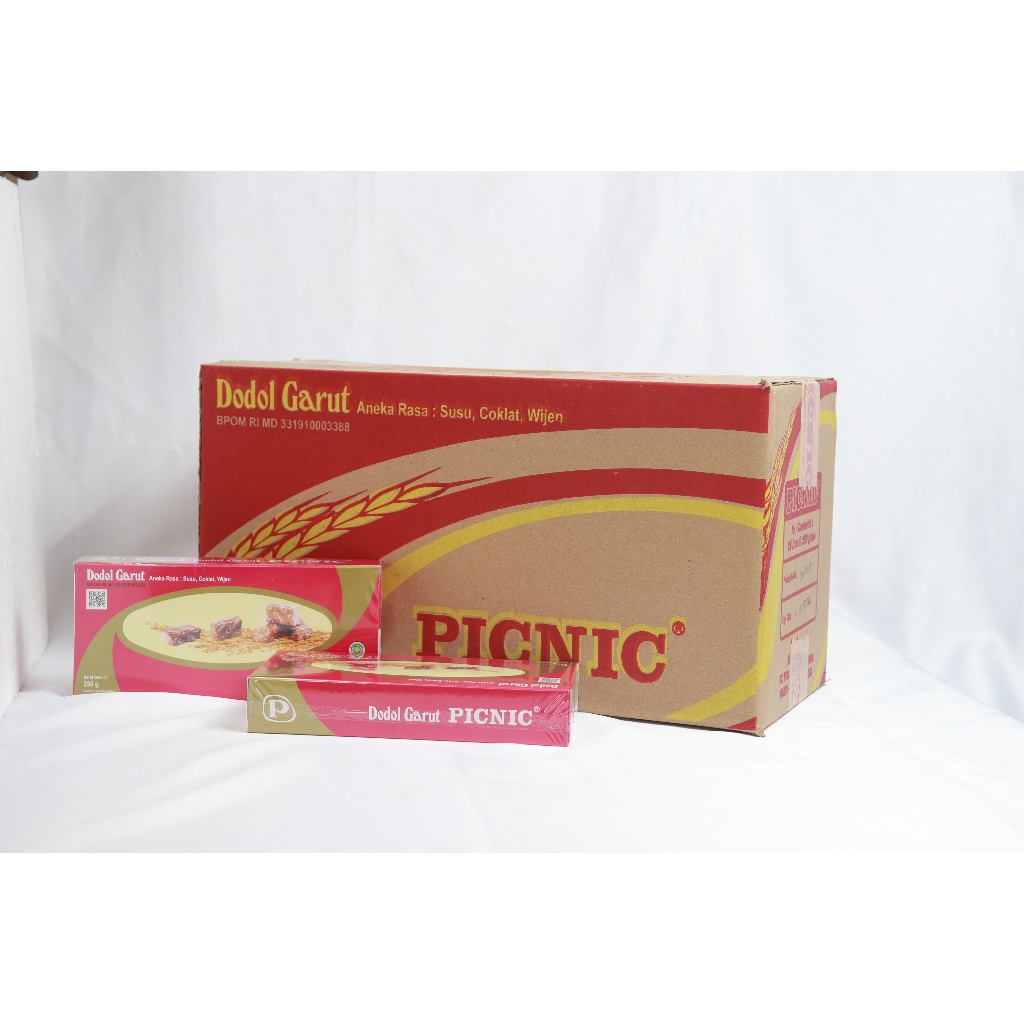 

(1 KARTON) Dodol Garut Asli 250 Gram Berkualitas Original - PICNIC Classic 250 Gram