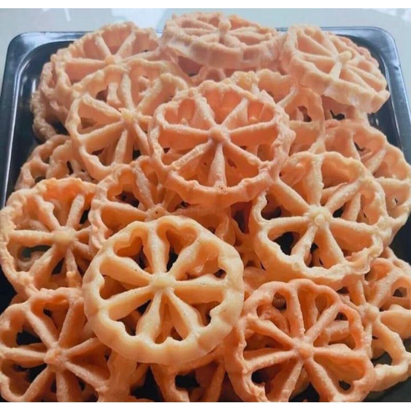 

Kue Kembang Goyang Asin | Isi 40 pcs