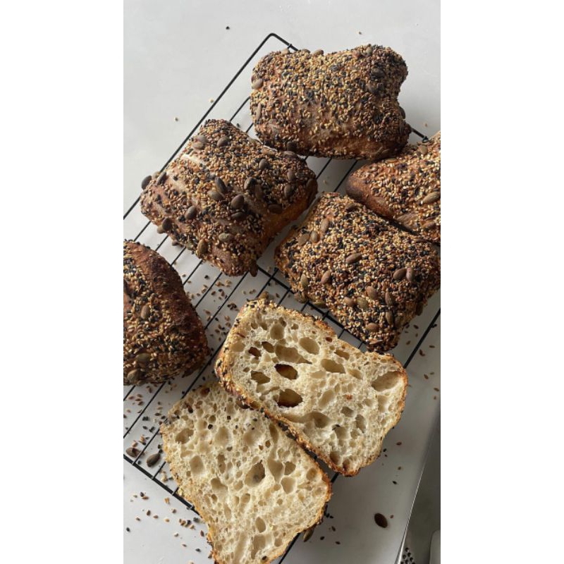 

Vegan Italia Ciabatta | Bread For Sandwich | No Sugar & Dairy | 4pcs