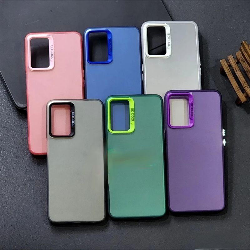 Case Silikon IMD Hybrid Hologram Oppo A16 A54 A55 A53S A54S Hardcase Hologram Full Cover