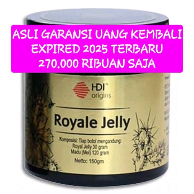 

royal jelly liquid 150gr exp 2025 jamin ori 100%