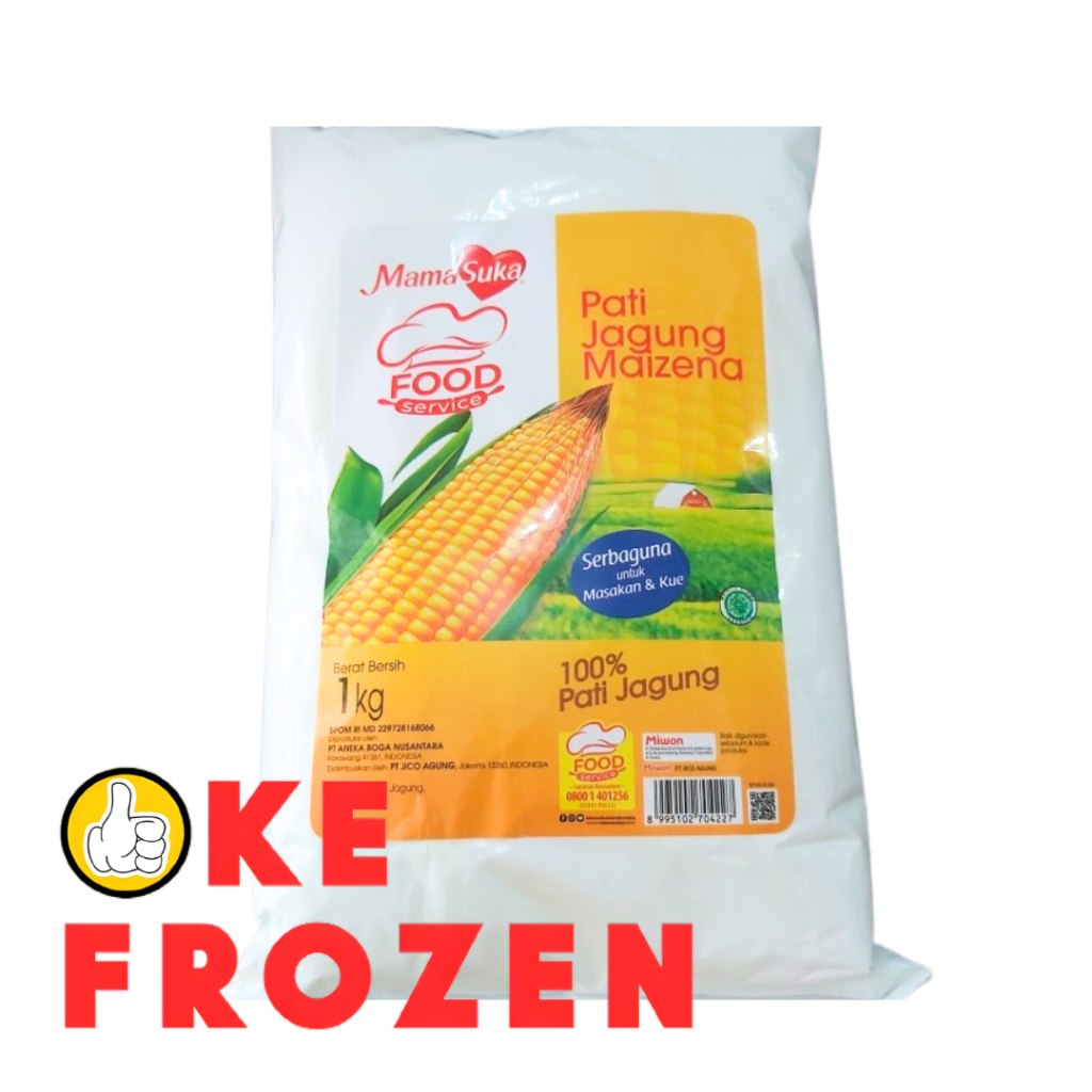 

MAMASUKA TEPUNG MAIZENA 1000GR / TEPUNG PATI JAGUNG
