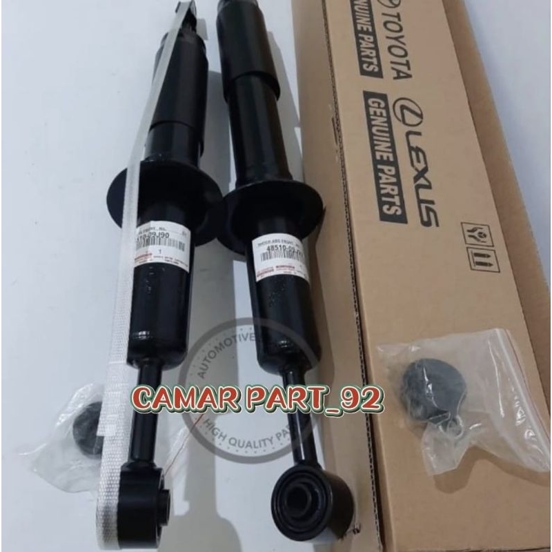 SHOCK BREAKER FRONT SOK SHOCK BEKER BREKER DEPAN TOYOTA HILUX FORTUNER 2005-2014 HARGA 1SET