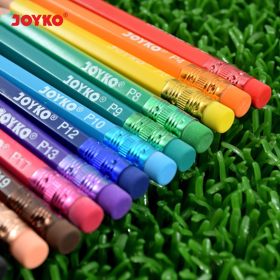 

Erasable Color Pencils Pensil Warna Dapat Dihapus Joyko CP-120 12 Warna